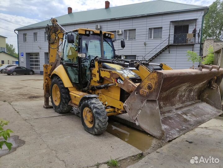 Экскаватор-погрузчик CAT 428E, 2008