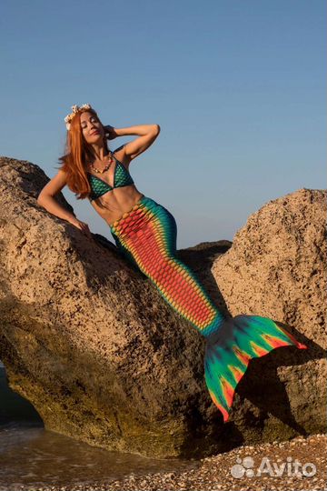 Костюм русалки, крылья белые аренда