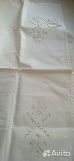 Наволочки СССР 1969 г, ришелье, пододеяльник