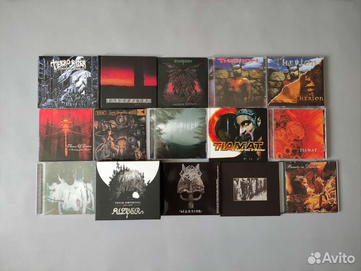 CD диски аудио Metal Rock (часть 3)