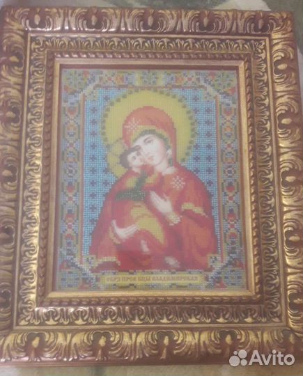 Иконы вышитые бисером