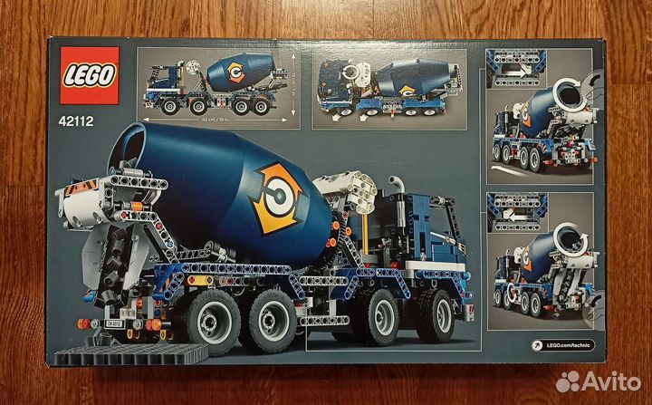 Lego Technic 42112 Бетономешалка, new, оригинал