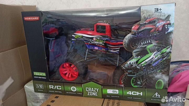 Машина на радиоуправлении 1 10 внедорожник новый