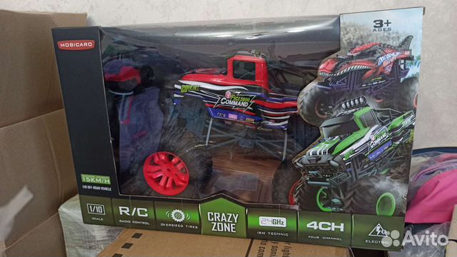 Машина на радиоуправлении 1 10 внедорожник новый