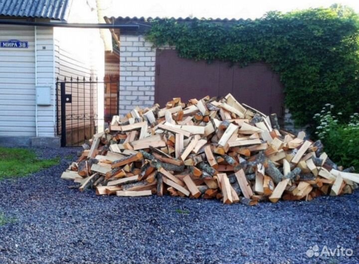 Дрова колотые
