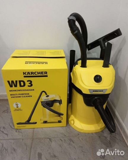 Пылесос Karher wd 3