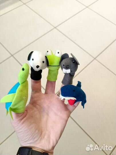 Игрушки на пальчики от IKEA