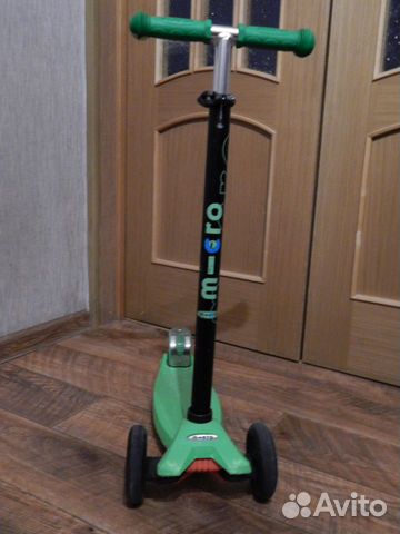 Самокат детский трехколесный micro maxi