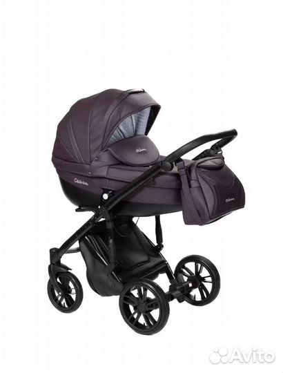 Коляска 2 в 1 mr sandman экокожа