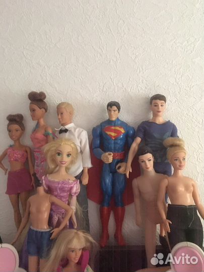 Тела кукол барби, кен, дисней