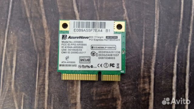 Wi-Fi модуль для ноутбука AzureWave AW-NE78H