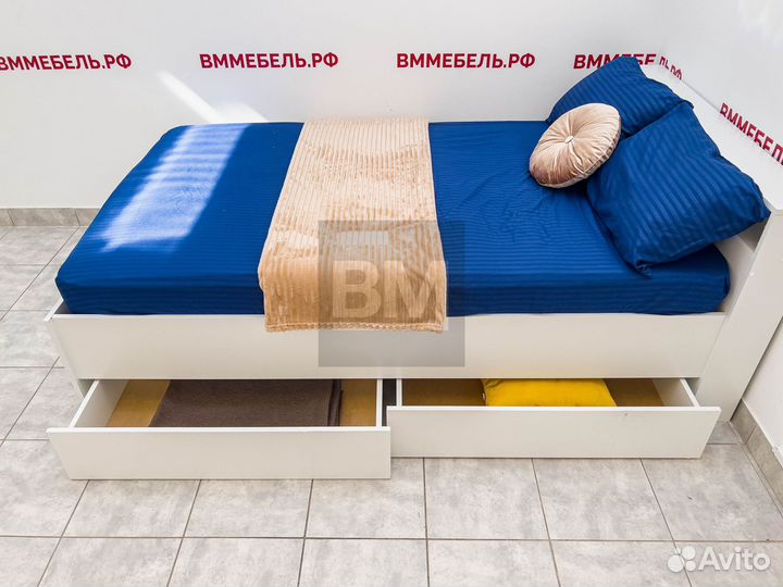 Кровать новая 120 х 200 с ящиками