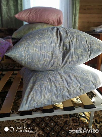Подушка пуховая новые