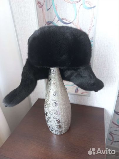 Норковая шапка ушанка