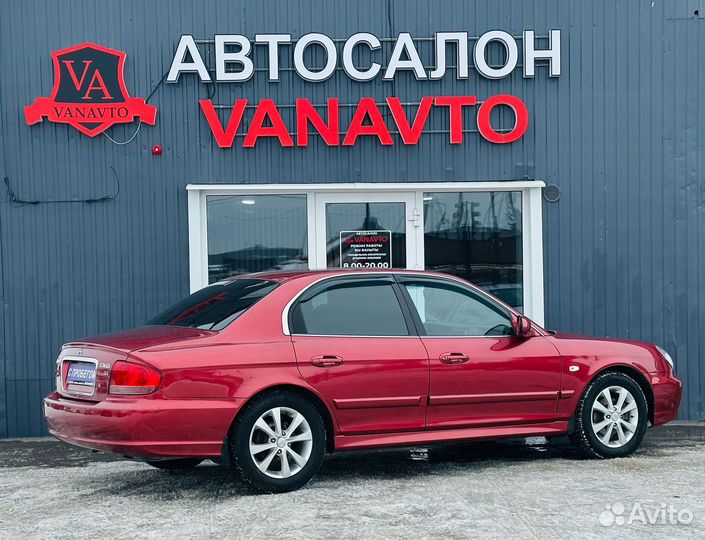 Hyundai Sonata 2.0 МТ, 2006, 167 720 км