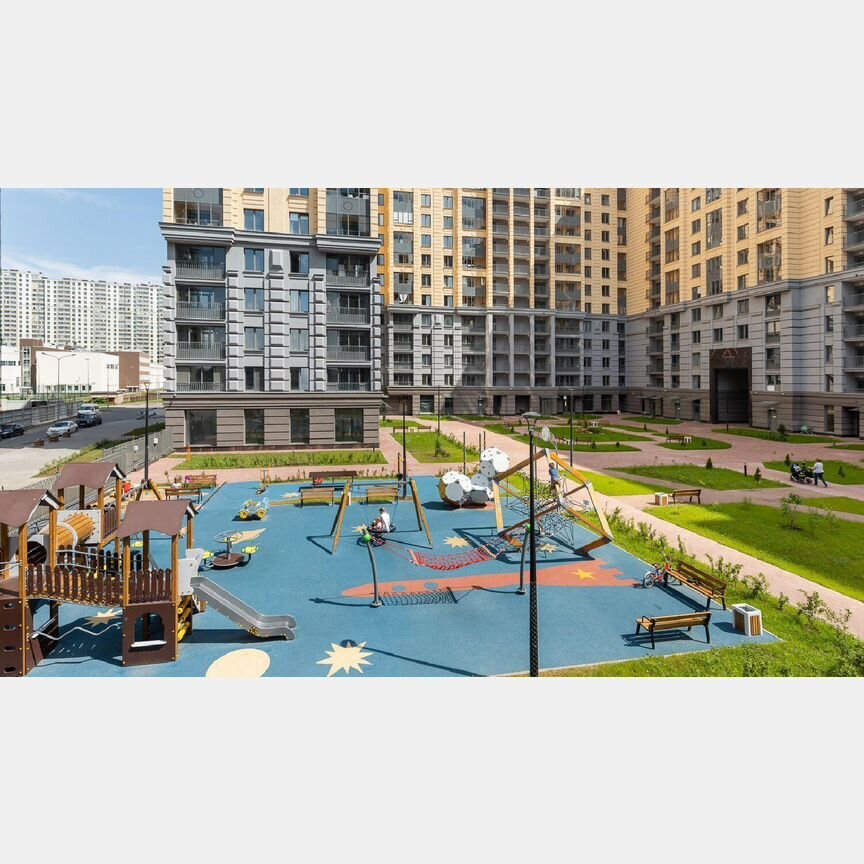 2-к. квартира, 57,3 м², 22/23 эт.