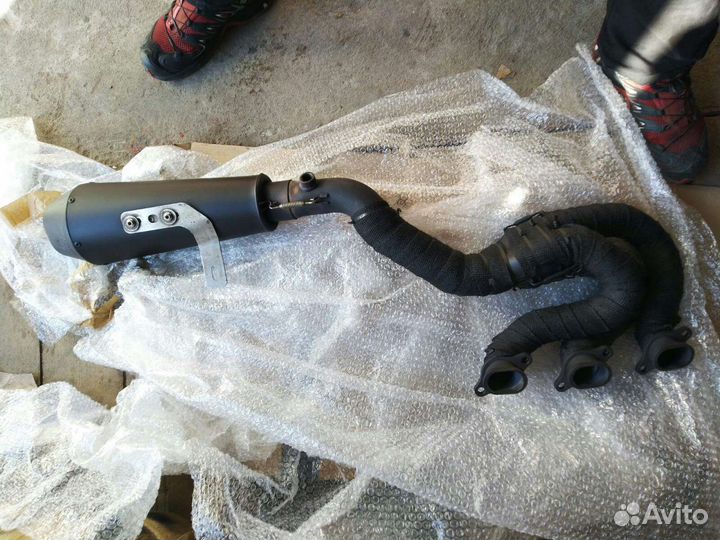 Выхлопная система zard для Triumph Rocket