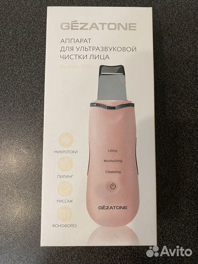 Аппарат для ультразвуковой чистки лица gezatone