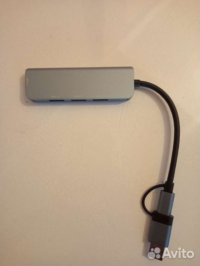 Разветвитель Type-C / USB 4*USB 3.0