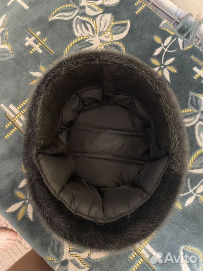 Мужская шапка из нерпы