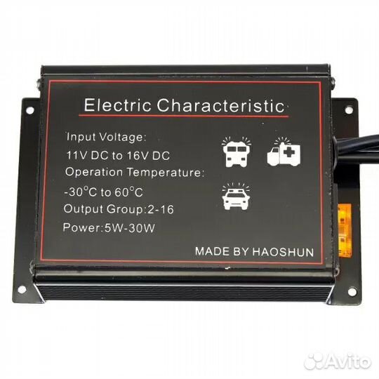 Стробоскопы ксенон, врезные 2-спирали HDX-52012-2