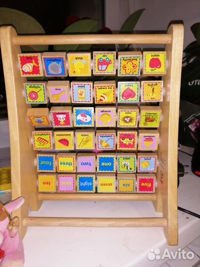 Деревянный алфавит Melissa&Doug