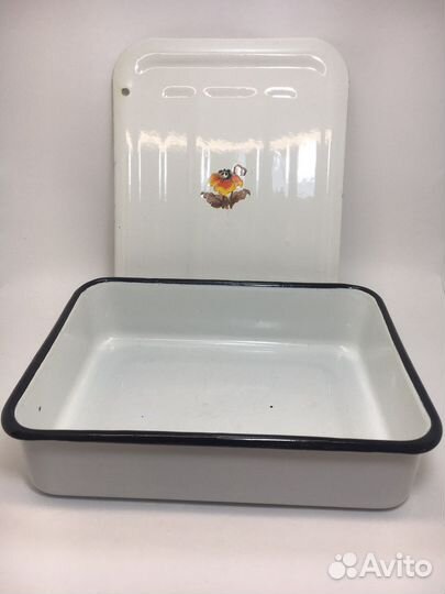 Эмалированная посуда СССР бу