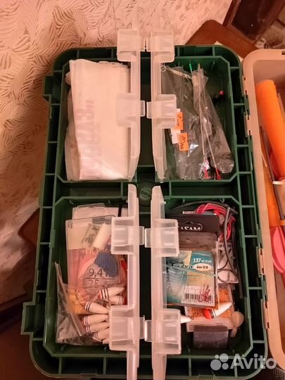 Рыболовный ящик зимний со снастями