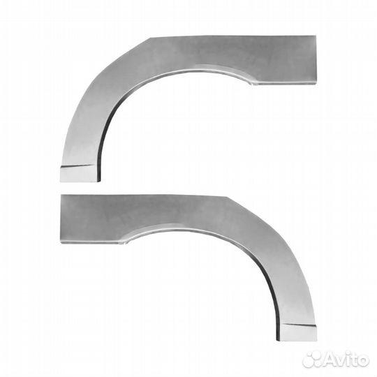 Задние арки для Nissan Almera N15 (хэтчбек, 3 двер