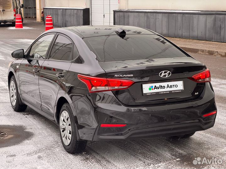 Hyundai Solaris 1.6 AT, 2018, 156 700 км