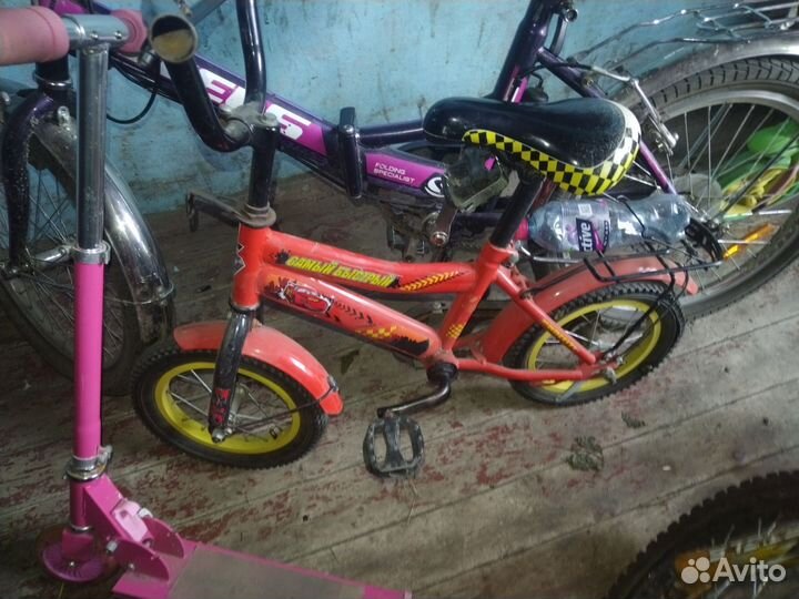Велосипед 2-4 года