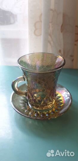 Чашка с блюдцем винтаж