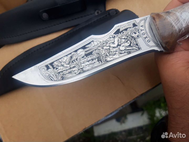 Нож Барс и Медведь Тигр Тайга Охота