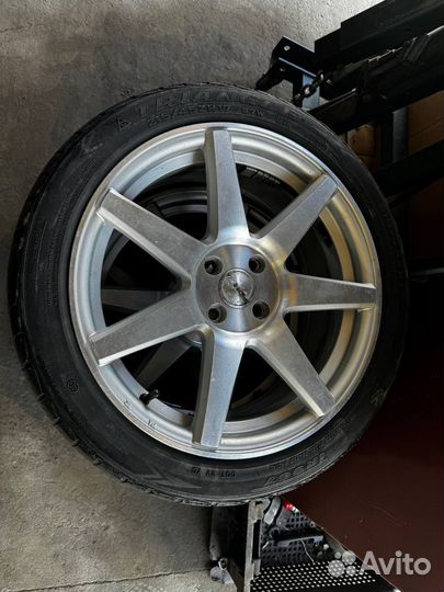 Литые диски r17 4х100