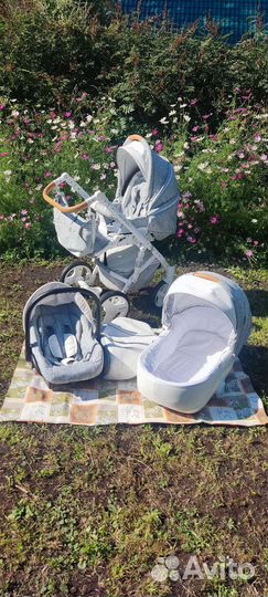 Коляска bruno luxe 3 в 1 (Rico)