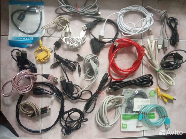 Переходники, кабели, шнуры