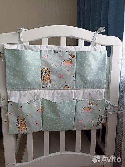 Кармашки на кроватку