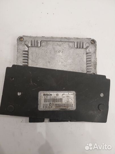 Эбу двигателя Peugeot 406 2.2 HDI 0281011360