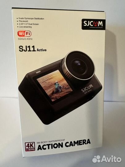 Новая action камера Sjcam Sj11 Active