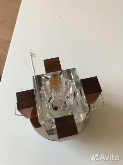 Светильник потолочный стекло