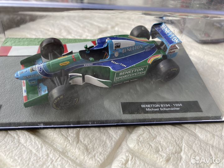 Коллекционные машинки formula1