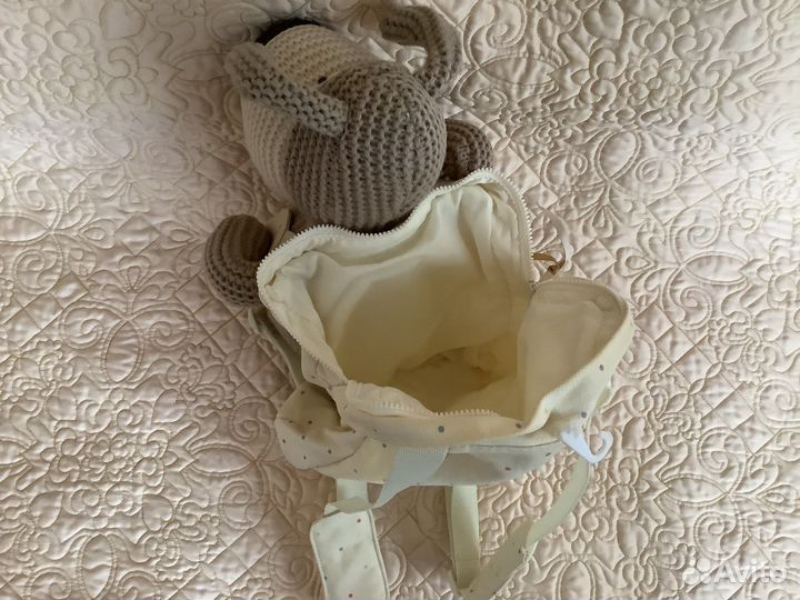 Рюкзачок. Собачка Буффи. Смурфик