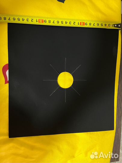 Защитный экран коврик для газовых плит