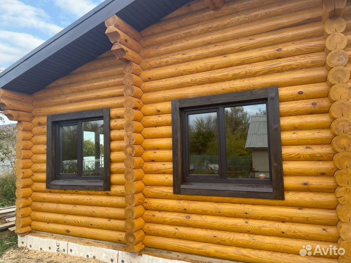 Дом из бревна