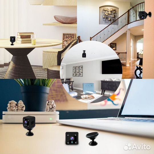 Экшн камера (камера видеонаблюдения) wifi (VGA)