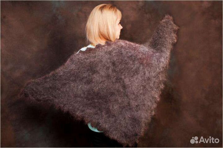 Косынки из козьего пуха