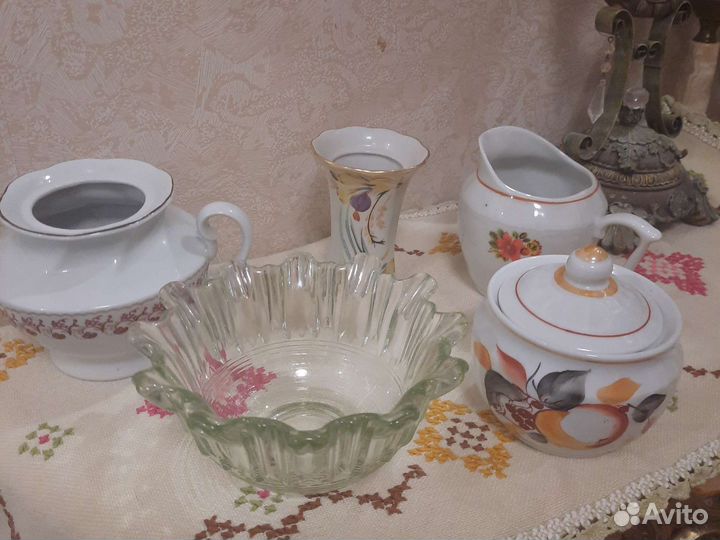 Фарфоровая посуда времен СССР
