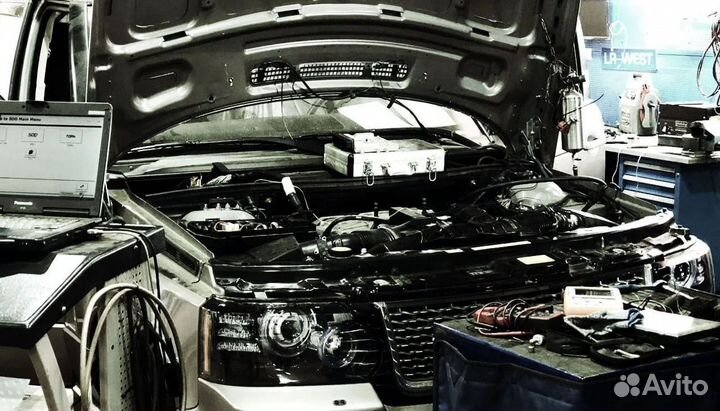 Выездная диагностика Range Rover phev Westminster