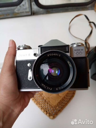 Фотоаппарат Зенит-Е Москва-80 Олимпийский