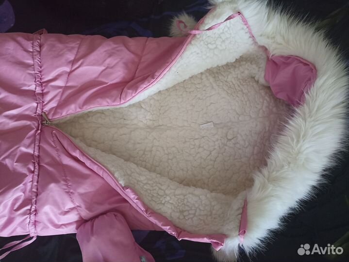 Конверт на выписку зимний